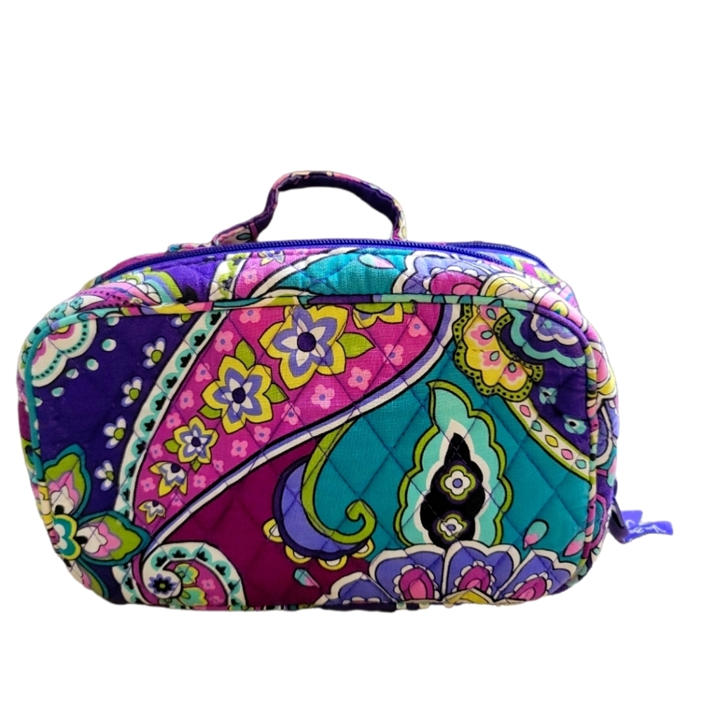 Vera bradley Makeup Bag with Brush Holder